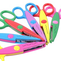 Craft Scissors Decorative Edge, Zig Zag Scissors, Kids Scissors, Safety ... - £12.78 GBP