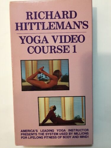 Hittleman Yoga - Kurs 1 (VHS) Klebeband Sammlerstück Vintage Selten - $286.35