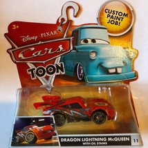 Cars Toon Single Dragon Lightning McQueen with Oil Stains - £23.17 GBP