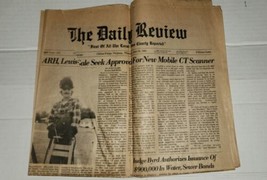 June 20 1985 Clifton Forge Virginia Daily Review Newspaper Vintage - $15.99