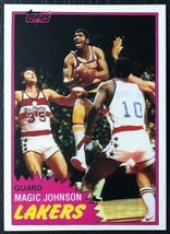 1981-82 Topps #21 Magic Johnson Reprint - MINT - Los Angeles Lakers - £1.54 GBP