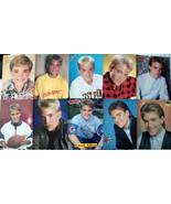 CHAD ALLEN ~ Eighteen (18) Color Vintage PIN-UPS from 1987-1990 ~ Clippings - $10.07