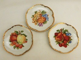 Set of Three 7.5&quot; Porcelain Decorative Plates, Orleans Worldwide, Made i... - $19.55
