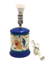 Vintage Disney Lamp Winnie the Pooh Blustery Day Table Nursery Bedroom T... - $44.99