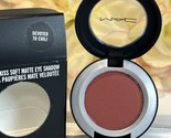 MAC Powder Kiss Matte Eye Shadow DEVOTED TO CHILI Full Size New in Box F... - $12.82