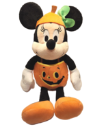 Disney Minnie Mouse Halloween Pumpkin Costume 20&quot; Plush Stuffed Animal Toy - £15.87 GBP