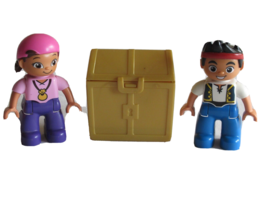 Lego Duplo Disney Jake and the Neverland Pirates Izzy MiniFigure Treasure Chest - £7.57 GBP