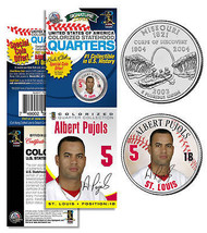 ALBERT PUJOLS Cardinals PROMO Missouri State Quarter Coin &amp; Card Sealed ... - £8.85 GBP