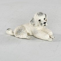 Vintage Josef Originals Miniature Poodle Figurine Dog Lying Down - £19.66 GBP