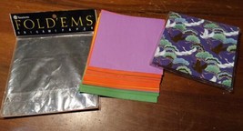 Origami Paper Lot Solid Patterned Paper 6x6x6/7x7x7 Crafts - $16.70