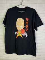 One Punch Man Anime Logo Licensed Graphic Print Short Sleeve T-Shirt Mens Size L - £13.88 GBP