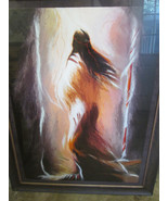 LARRY FODOR RITUAL Art  Signed Serigraph LE #D Artwork Art 38&quot; X 48&quot; 149... - $1,176.00