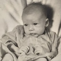 Old Original Photo BW Baby Jolene Old Photograph - £7.83 GBP