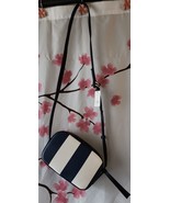 New With Tags NWT Gap Crossbody Bag Blue White Stripe - £31.47 GBP