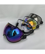 Retro Casco Moto Escudo Elástico Fijación Visor Chopper Capacetes Unisex... - £44.29 GBP+