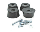 Power Generator Rubber Feet  5/8&quot; Tall X 1 1/2&quot; OD  Mounting Hardware  S... - £9.75 GBP