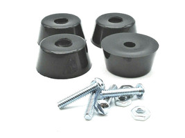 Power Generator Rubber Feet  5/8&quot; Tall X 1 1/2&quot; OD  Mounting Hardware  Set of 4 - £9.75 GBP