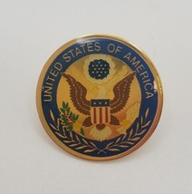 United States of America Collectible Lapel Hat Pin Eagle Crest Seal - $19.60