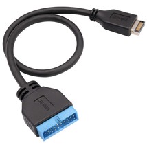 Usb 3.1 Front Panel Header To Usb 3.0 20Pin Header Extension Cable For Asus Moth - £23.97 GBP