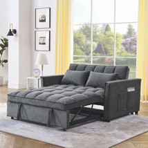 Sleeper Sofa, Convertible Sofa, Recliner, Bed, 3-in-1, 3-Position Adjust... - $520.94