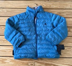 Burton Boy’s Full zip Reversible Jacket size 5/6 Blue DJ  - £20.95 GBP
