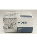 *MOEN Banbury 4 in. Centerset Double Handle Low-Arc Bathroom Faucet in C... - $62.16 CAD