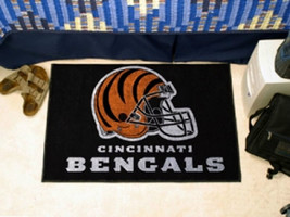Cincinnati Bengals Rug - Starter Style, Helmet Design - Special Order - $66.49