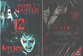 Puppet Master: 1-2-3-4-5-6-7-8-9-10-11-12-13: +Klinge+Littlest Reich- Neu DVD - £55.70 GBP