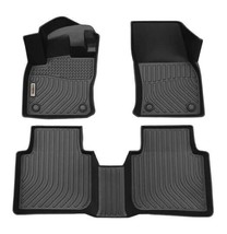 OREALTREND Floor Mats for Volkswagen vw Tiguan 2018-2024 Black TPE All-Weather - $139.99