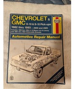 Haynes Repair Manual 24070 831 Chevrolet &amp; GMC S-10 S-15 1982-1993 (1998) - €10,89 EUR