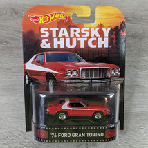 Hot Wheels Retro Entertainment - Starsky &amp; Hutch &#39;76 Ford Gran Torino - New - £26.50 GBP