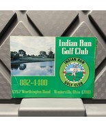 Indian Run Golf Club Course Scorecard Westerville Ohio Filled Out Vintag... - $12.32 CAD