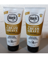 Lot Of 2 - Magic Razorless Cream Shave -  BALD HEAD - 6 oz - $11.39
