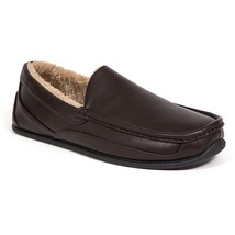 Deer Stags Mens Spun Comfort Insole Slip On Loafer Slippers Shoes - Brow... - £19.57 GBP