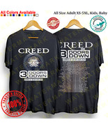 CREED WITH 3 DOORS DOWN SUMMER OF &#39;99 ON TOUR 2024 T-shirt All Size Adul... - $33.20 CAD+