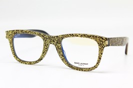 New Yves Saint Laurent Sl 50 011 Gold Sparks Bk Eyeglasses Authentic 48-22 - £91.22 GBP