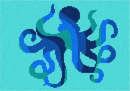 Pepita Needlepoint kit: Octopus Ocean Palette, 10&quot; x 7&quot; - £40.21 GBP+