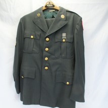Fifth Army Vietnam Dress Coat A5 Patch & Pants W35-L32 Staff Sergeant Rife Metal - $63.70