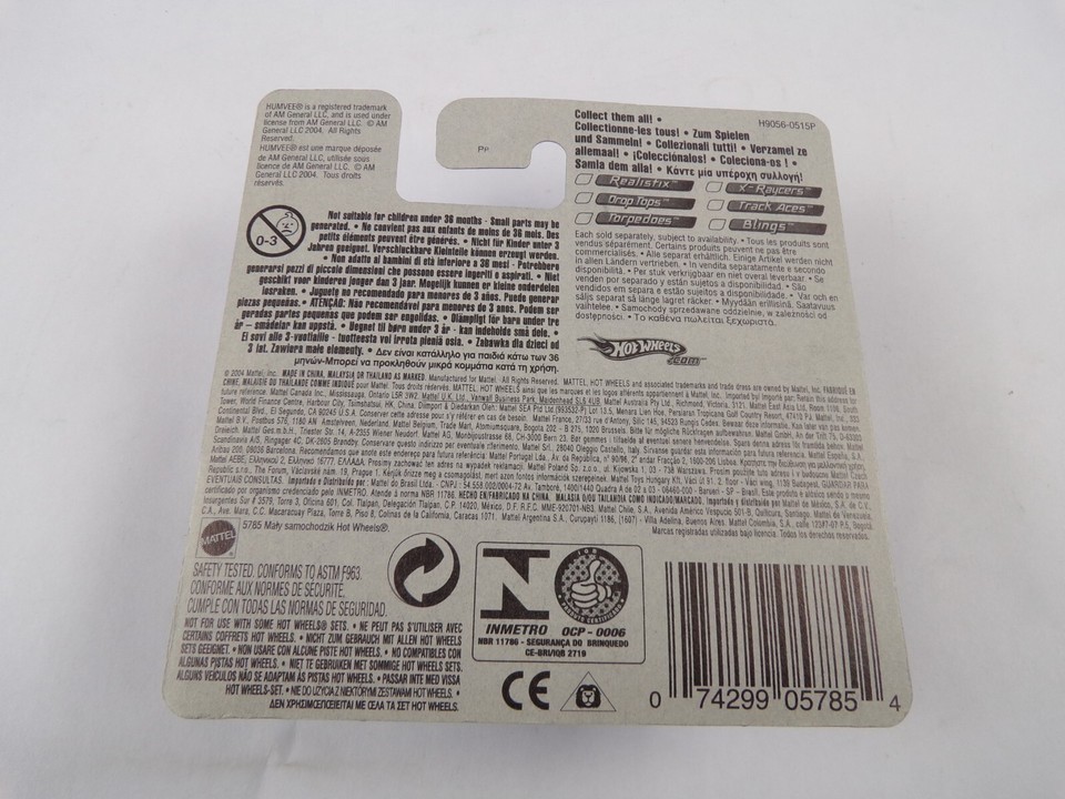 Van / Sports Car / Hot Wheels Humvee #148 H9056 #H15 Item image 2