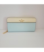 Kate Spade KI365 Madison Large Continental Wallet Colorblock Crisp Sky C... - $116.78 CAD