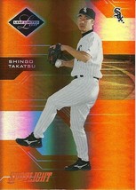 2005 Leaf Limited Bronze Spotlight Shingo Takatsu 132 White Sox 41/99 - £1.37 GBP