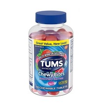 텀스(Tums) 츄어블 제산제 베리맛 108정 Chewy Bites Anti-Acid 108ct 한국직배송 (개인통관번호 메세지란에 기재필수) - £22.02 GBP