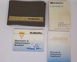 1995 Subaru Legacy Owners Manual [Paperback] Subaru - £22.72 GBP