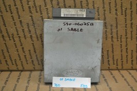 2001 FORD Taurus Engine Control Unit ECU 1F1F12A650FE Module 760-5D3 - $9.49