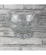 Belfast Crystal Northern Ireland Police Service Engraved Bowl Dish 4&quot; Tall - £31.15 GBP