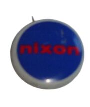 Campaign Button For Nixon - $6.99