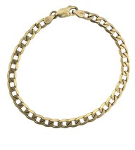 Unisex Bracelet 10kt Yellow Gold 398832 - £186.67 GBP