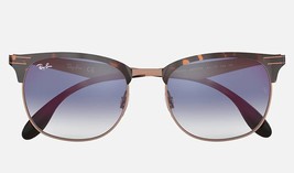 Ray-Ban RB 3538 9074/XO Highstreet 53mm Clubmaster Copper Tortoise Sunglasses - £94.42 GBP