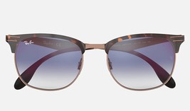 Ray-Ban RB 3538 9074/XO Highstreet 53mm Clubmaster Copper Tortoise Sunglasses - £94.42 GBP