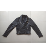 PAIGE Women&#39;s Danisa Jacket- Leather $730  FREE WorldWide Shipping FAT-0335 - $4,816.02 MXN